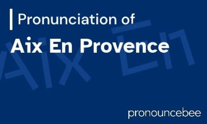 How to pronounce aixois